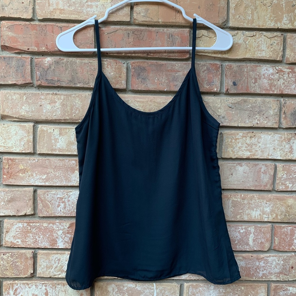 Delicate Navy tank top